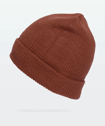 Volcom Full Stone Beanie - Bordeaux Brown